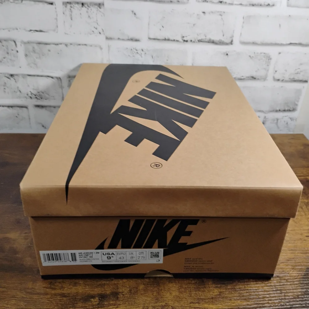 Nike Air Jordan 1 Zoom Air CMFT 2 Men’s Size 9.5 Shoes Royal/Orange DV1307-184